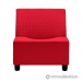 Red Herman Miller Swoop Armless Lounge Chair